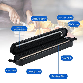 Vacuum Sealer Machine Mini Fresh Food Saver Home Kitchen Medicine Chemical Industry Full-Automatic Vacuum Sealer