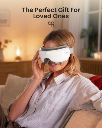 RENPHO Eye Massager with Heat, Mothers Day Birthday Gifts for Mom Women Men Her, FSA Eligible HSA Eye Mask for Migraine Relief,Sleep Mask for Dry Eyes Relax, Reduce Strain for Men Dad Eyeris 1