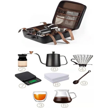 Household Coffee Making Accessories Set Box